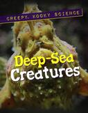 book cover for Deep-Sea Creatures by Roxanne Troup, a 